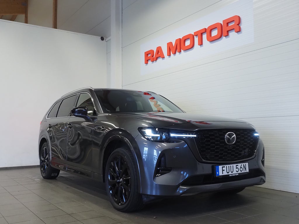Mazda CX-80 PHEV AWD 327hk Homura COSO 6-sits Drag 360° Navi Skinn 2024