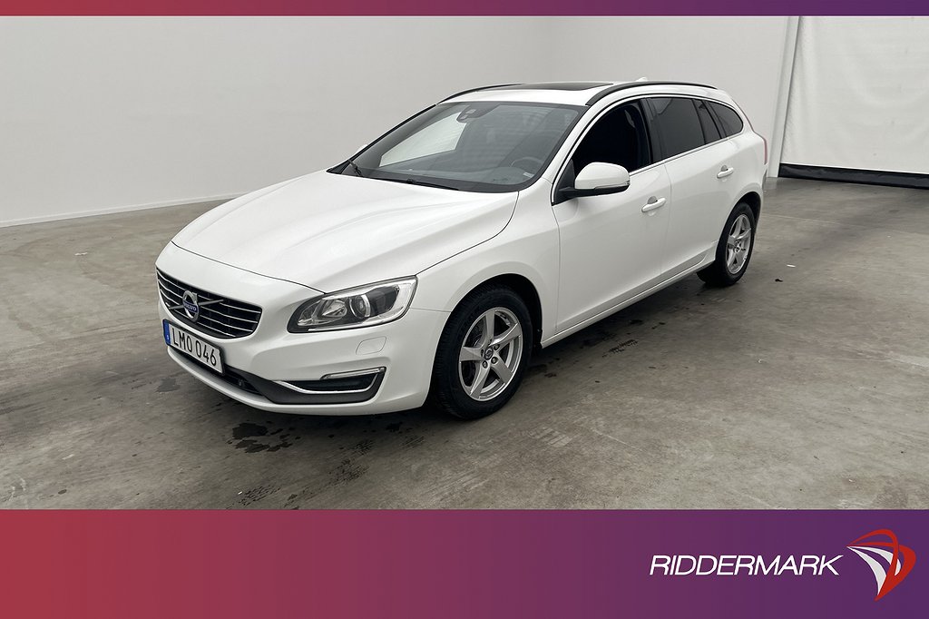 Volvo V60 D4 AWD Momentum VOC Värm Pano Navi Sensorer Drag