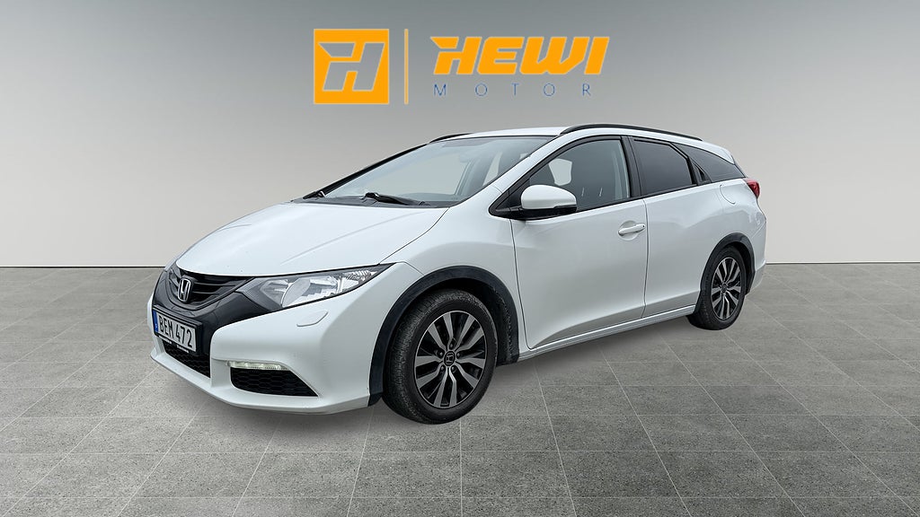 Honda Civic Tourer 1.6 i-DTEC|Nybes|Parkeringssensor|0.38L/m