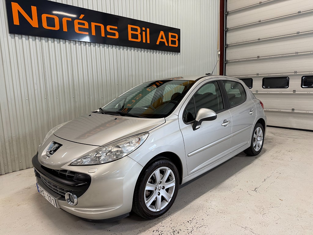 Peugeot 207 1.6 VTi 5dr NYBES FULLSERVAD VÄLSKÖTT 