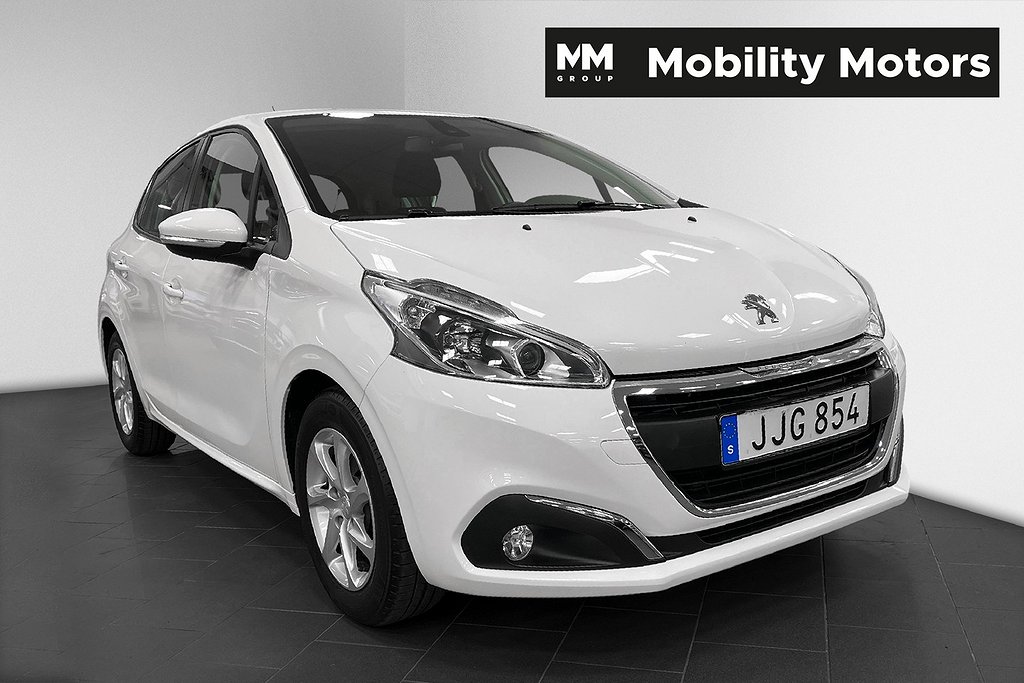 Peugeot 208 5-dörrar 1.2 VTi ETG5 Euro 6 Full Servad