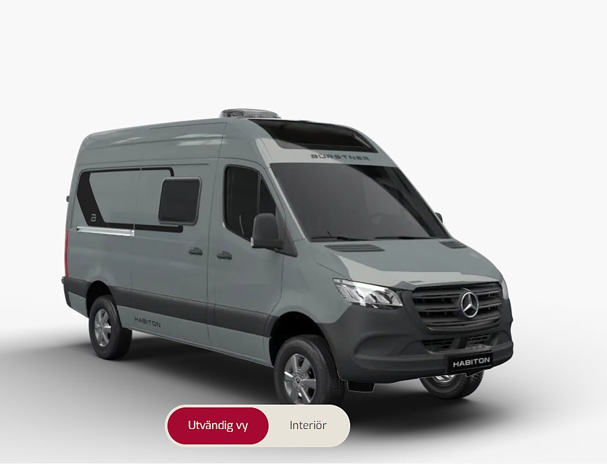 Bürstner HABITON HMX 6.0 4x4 190hk Mercedes Långbädd