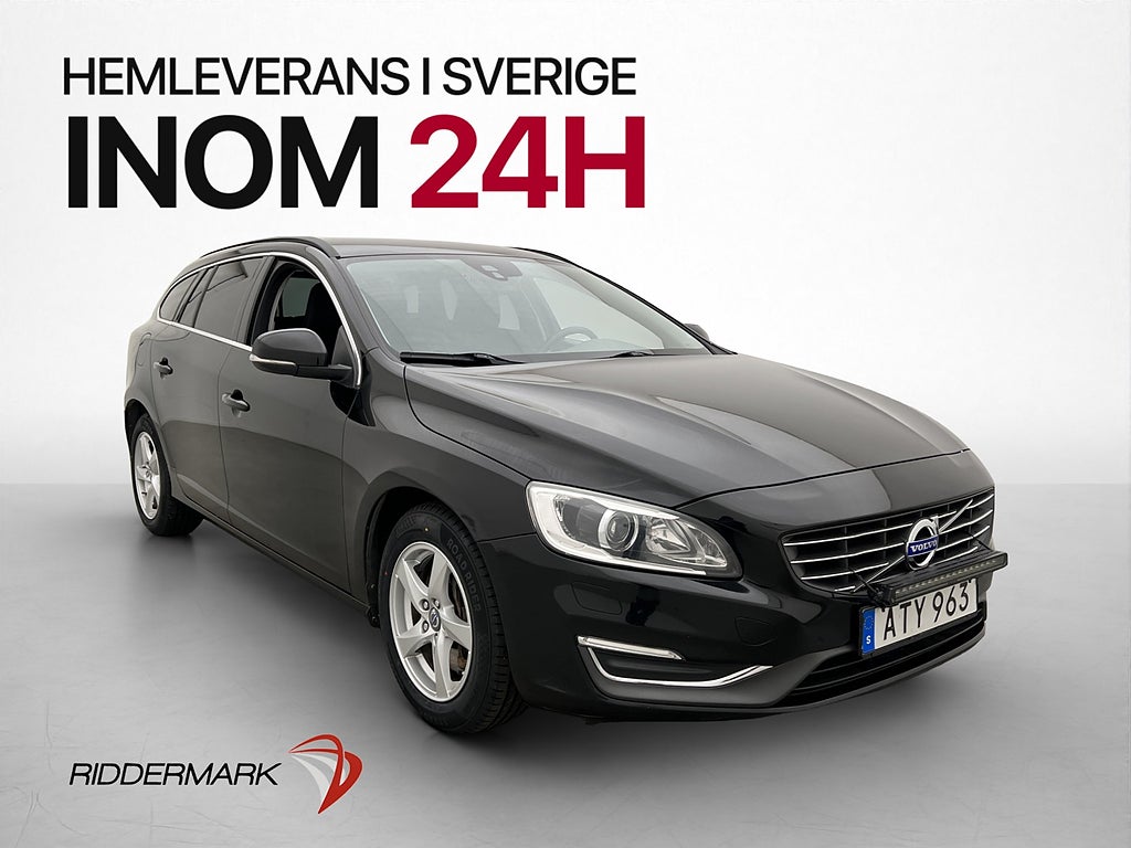 Volvo V60 D4 AWD Momentum VOC Värm Sensorer LED-Ramp Drag
