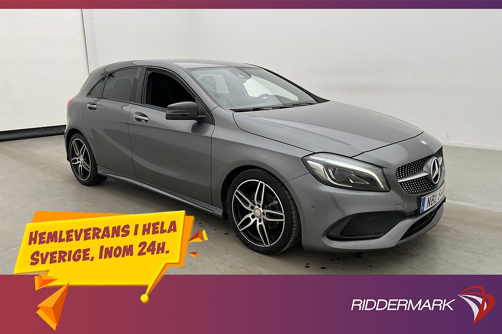 Mercedes-Benz A 200 d 136hk AMG Sport Kamera Sensorer
