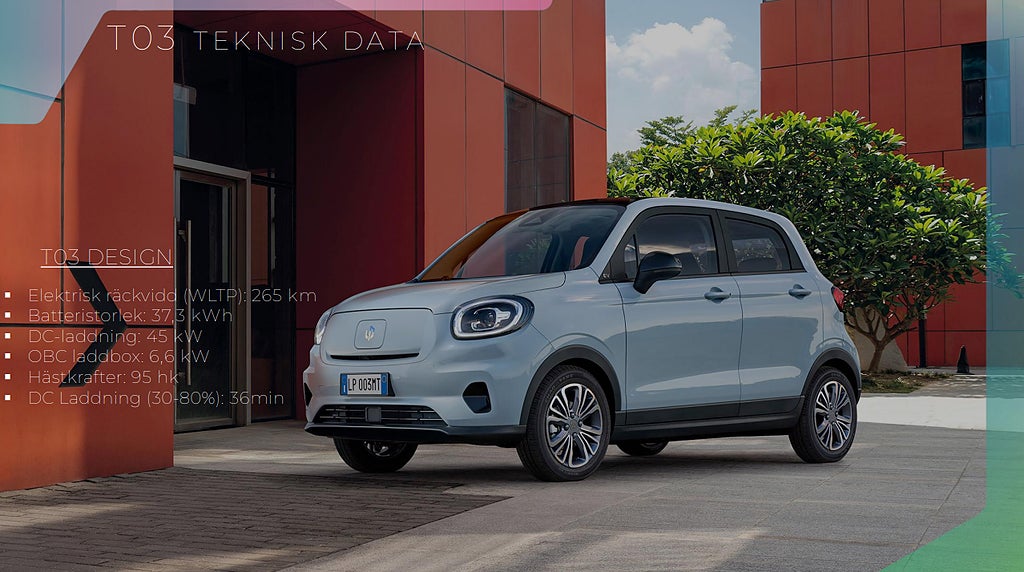 Bild på Leapmotor T03 Design 95hk Räckvidd WLTP 265km