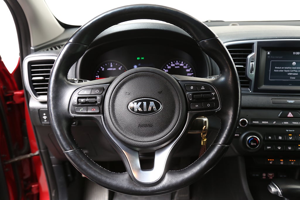 Kia Sportage 1,7 CRDi 141hk Advance Aut Navi CarPlay Kamera Motorv 2017