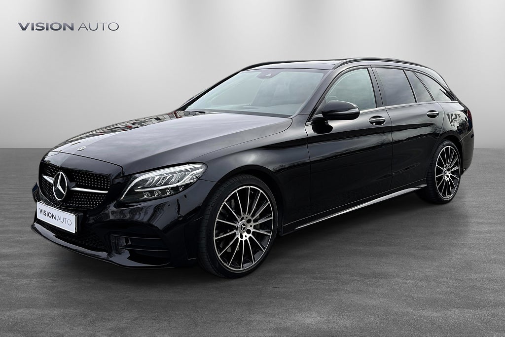 Mercedes-Benz C 300 d 4M AMG – Läder/Panorama / Burmester