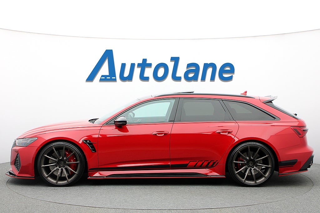 Audi RS6 B&O, Panorama, HUD, BC-Forged 22" 900hk+  *Se Spec*