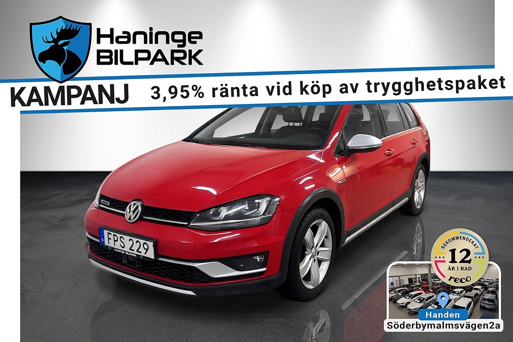 Volkswagen Golf Alltrack 2.0 TDI 4M SUPERDEAL 3.95% DRAG/BT