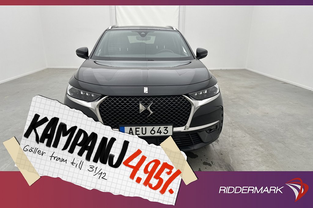 DS 7 Crossback Crossback THP 181hk Prestige Kamera Navi 4,95% Ränta