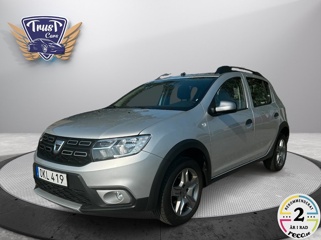 Dacia Sandero Stepway 0.9 TCe Easy-R, 90hk Aut GPS Backkamera