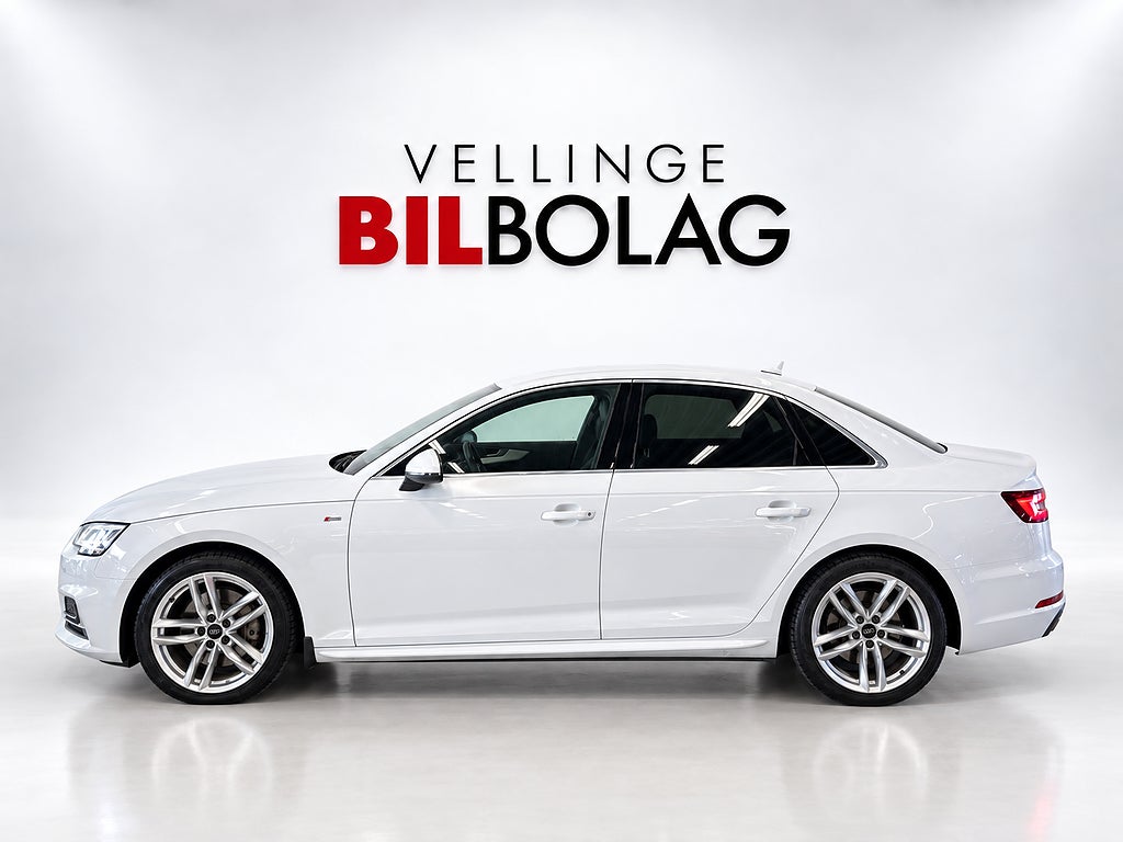 Audi A4 Sedan 2.0 TDI quattro S Tronic S line Värmare Drag