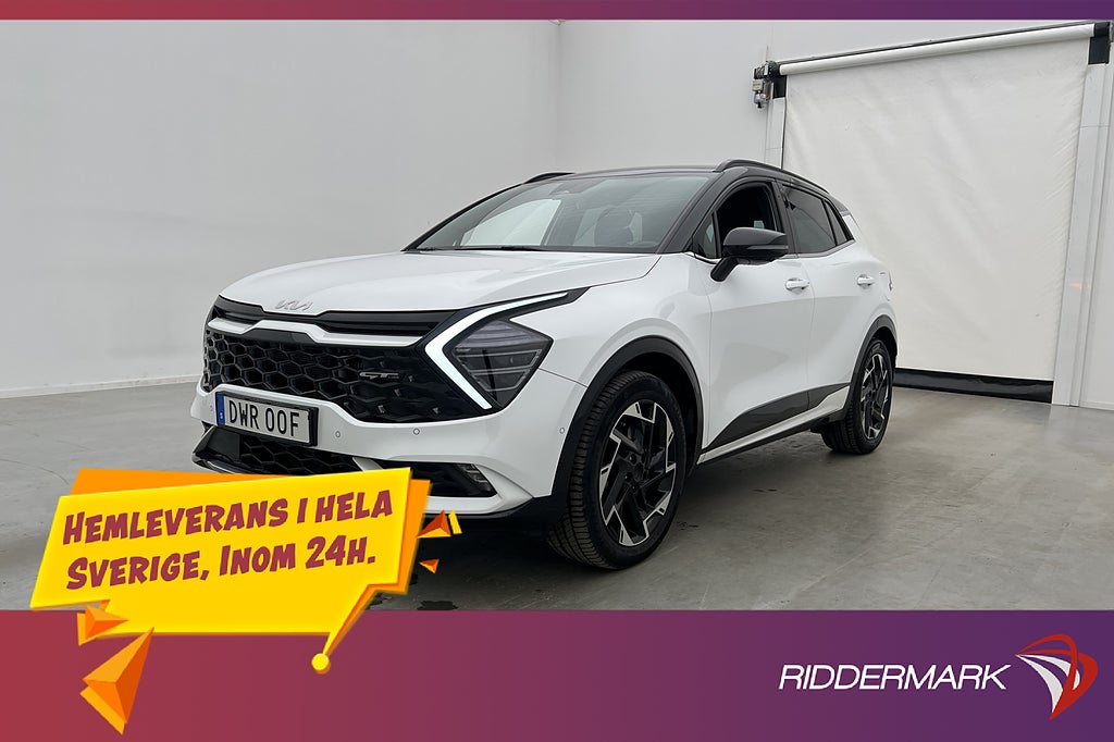 Kia Sportage PHEV 265hk GT-Line H/K 360° Navi CarPlay Drag