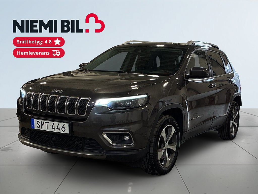 Jeep Cherokee 2.2 CRD 4x4 Värmare Drag Kamera Navi Psens S&V-hjul