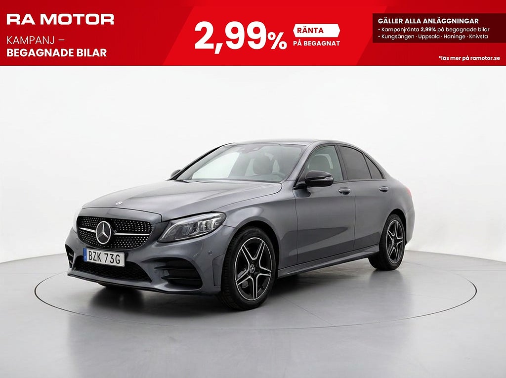 Mercedes-Benz C 200 d 200 d 9G-Tronic AMG Line | Pano | Backkamera | Skinn 2019