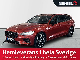 Volvo V60 Recharge T8 AWD RDesign S&V-hjul/MOMS/Drag/H/K/360