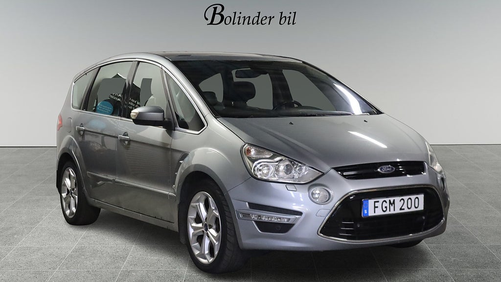 Ford S-Max 2.0 TDCi Business 1 ÄGARE 7-SITS PANROAMA DRAGKROK 