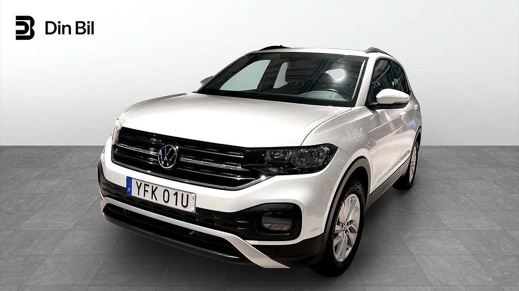 Volkswagen T-CROSS 1.0 Sensorer/Carplay/Dödavinkel 95Hk