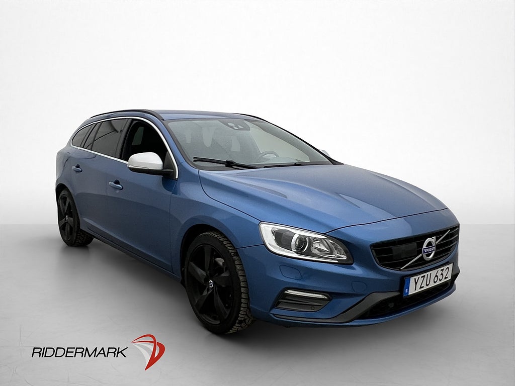 Volvo V60 D4 AWD Classic R-Design Värmare Drag Navi Rattvärm