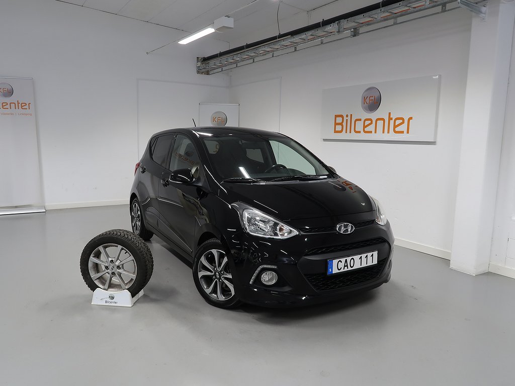 Hyundai i10 1.2 Premium V-Däck ingår Aux-USB-Farthållare-Parkeringssensor