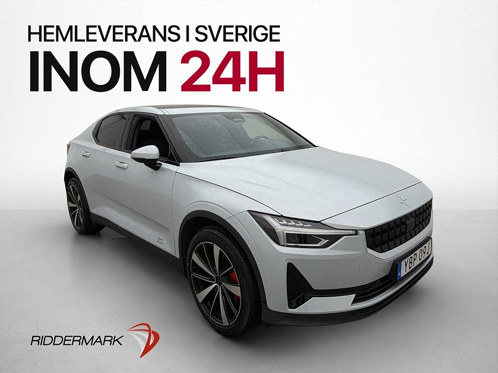 Polestar 2 Standard Range Single Motor Plus Värmare Pano H/K