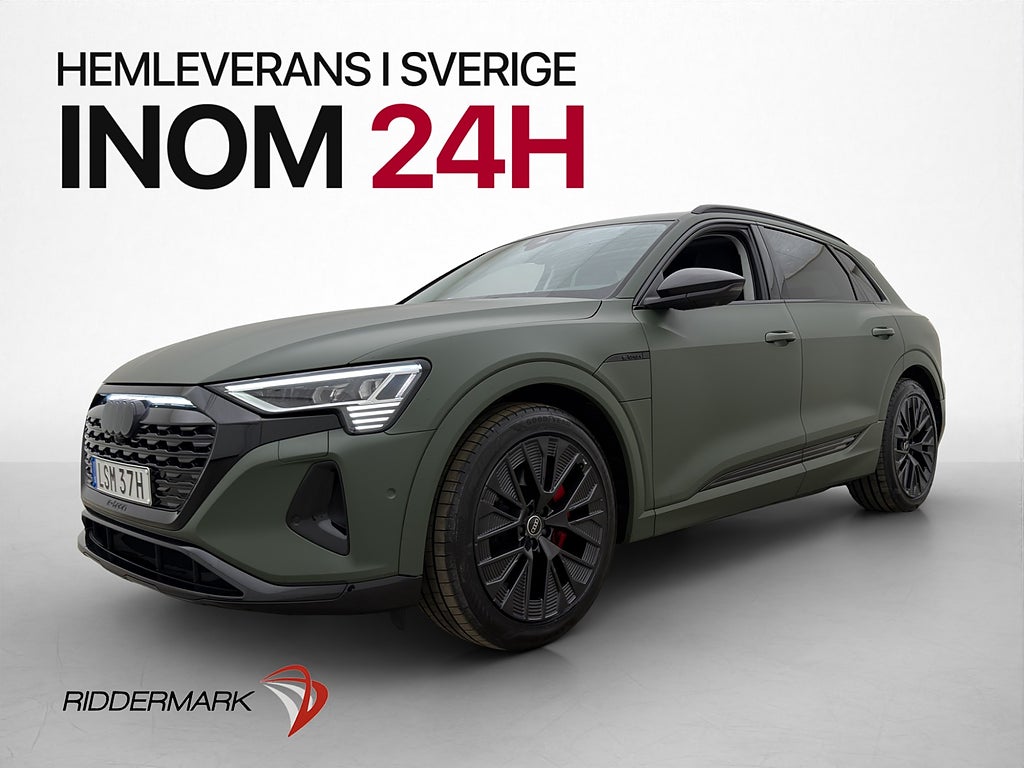 Audi Q8 55 e-tron Q Pano Luftfjäd B&O Matrix Drag 360° MOMS