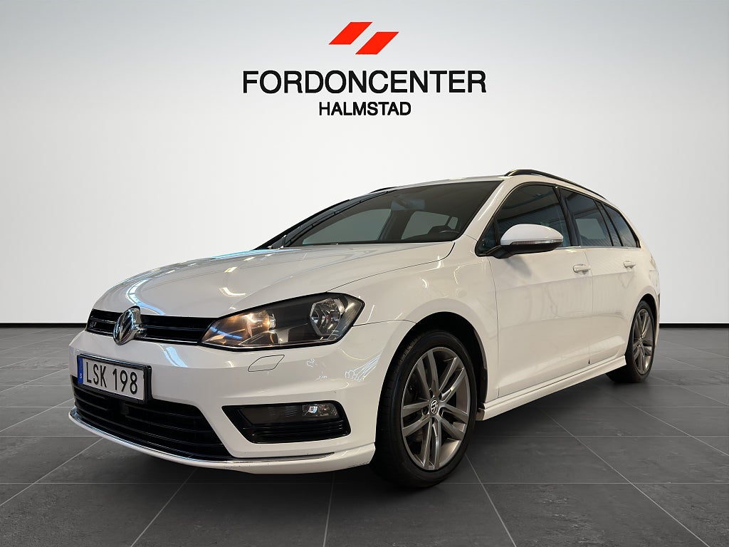 Volkswagen Golf Sportscombi 1.4 TSI 140hk R Line, B-Kamera|Drag|NyServ