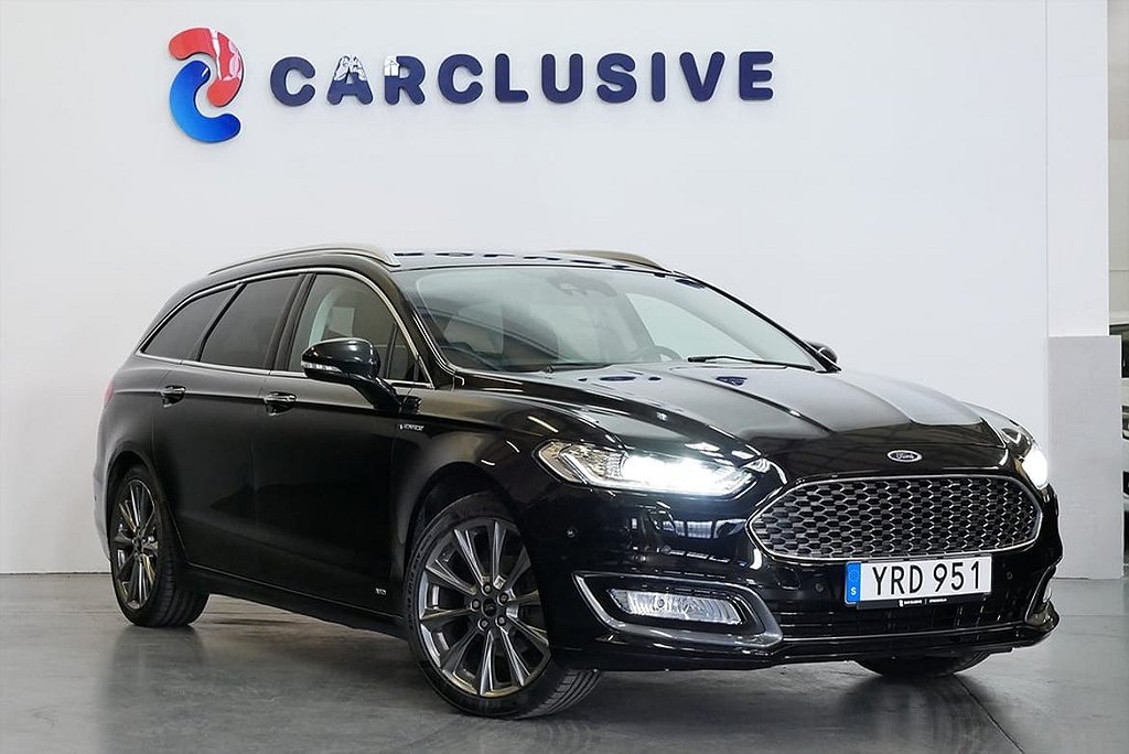 Ford Mondeo Kombi 2.0 TDCi AWD Aut 180hk Vignale | 1880 kr/mån | Massage