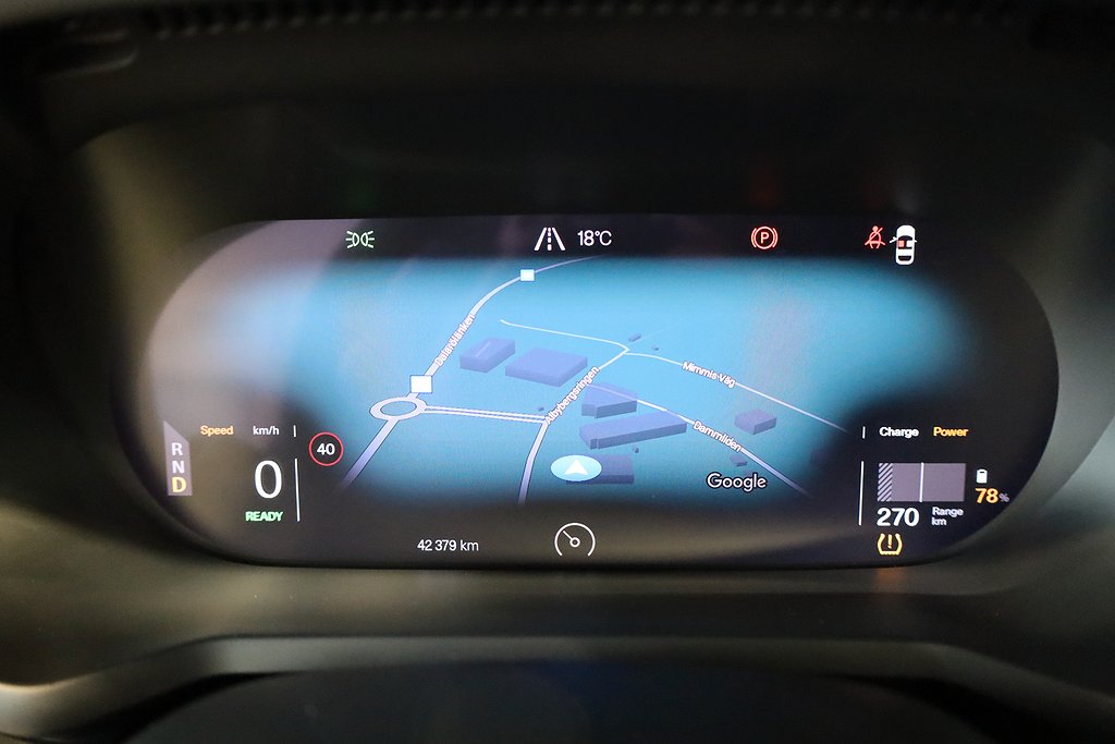 Polestar 2 Standard Range Single Motor Leasbar Navi Kamera 2022