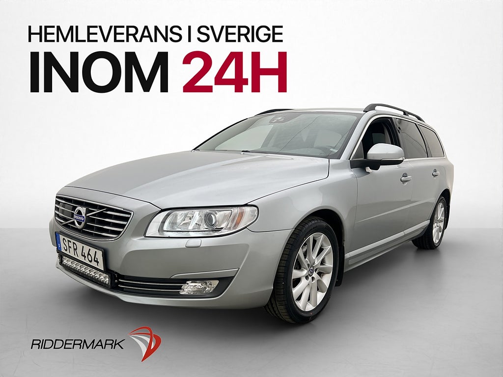 Volvo V70 D4 Momentum P-Värmare LED-Ramp Sensorer BLIS Drag