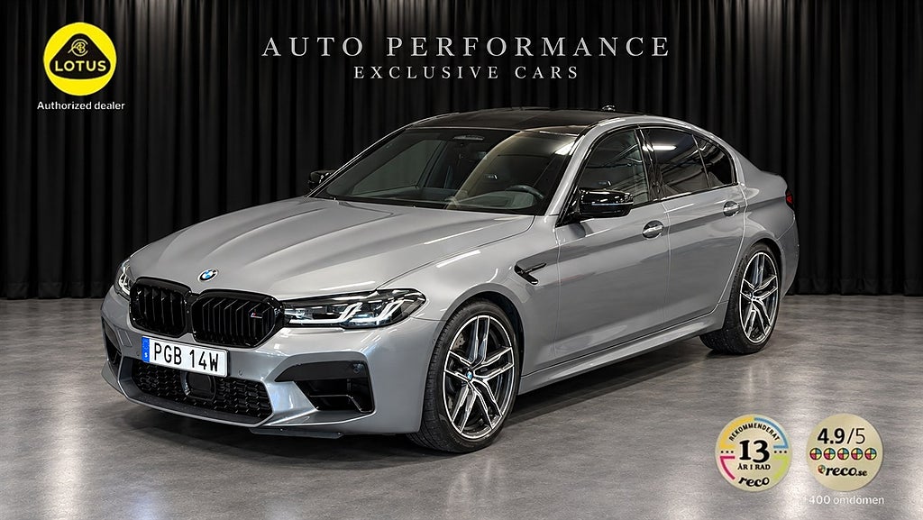 BMW M5 Competition 625hk M-Drivers package / Hemleverans /