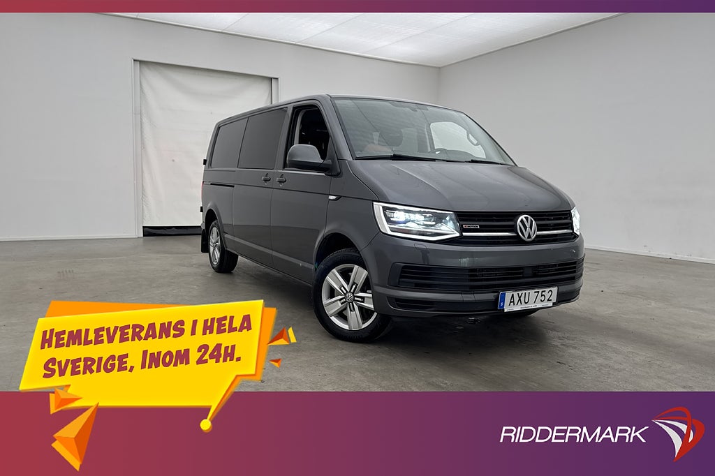 Volkswagen Transporter Kombi L2 4M Värm Skin Drag 5-Sit Moms