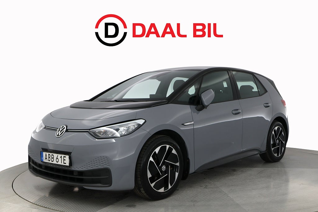 Volkswagen ID.3 PRO PERFROMANCE 58 kWh 204HK KOMFORT DRAG P-VÄRM NAVI