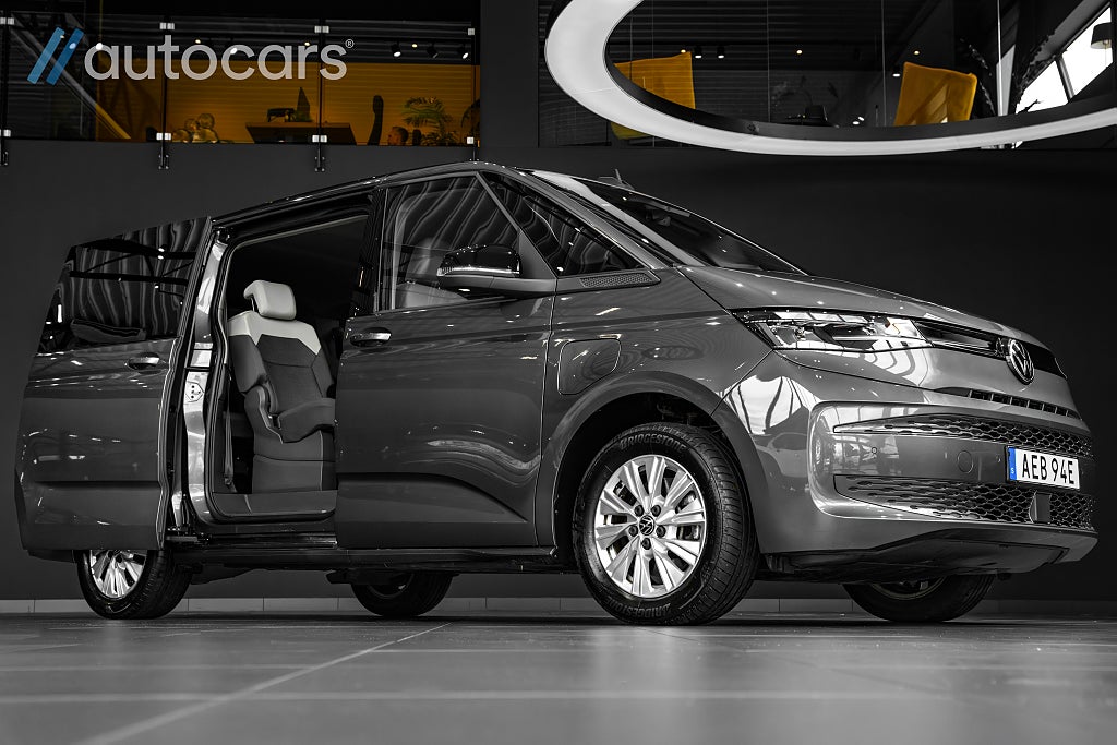Volkswagen Multivan eHybrid 1.4 TSI 7-sits Lång|Leasbar|Drag|Värmare|Kamera
