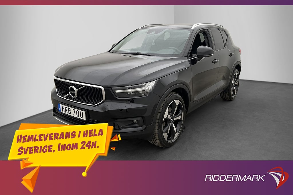 Volvo XC40 B4 197hk Momentum Värmare H/K Kamera CarPlay