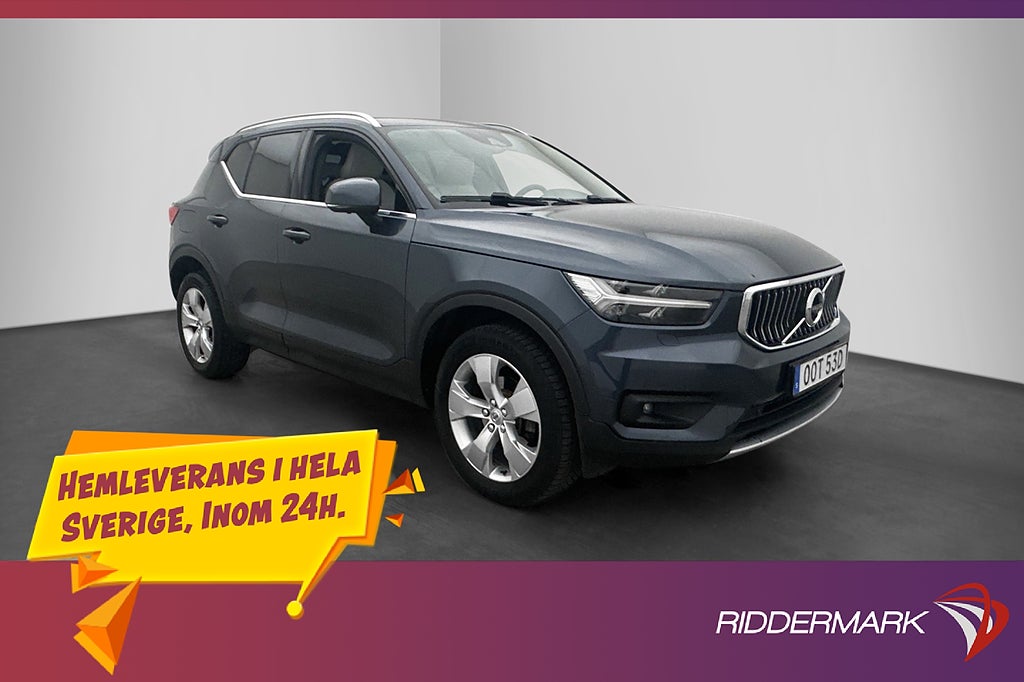 Volvo XC40 T2 Inscription Pano Värmare H/K 360 Skinn CarPlay
