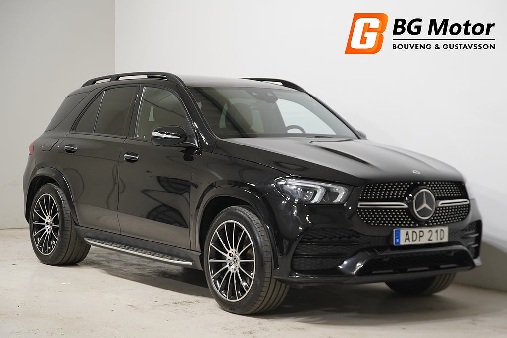Mercedes-Benz GLE 350 de 320HK 4M AMG Drag/Värmare/Luft/Pano/Burmester