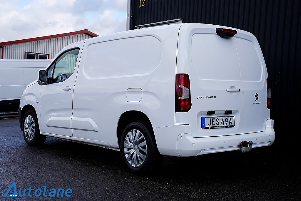 Peugeot Partner Utökad Last 1.5 130, Kamera, Värmare, Dragkrok 130hk