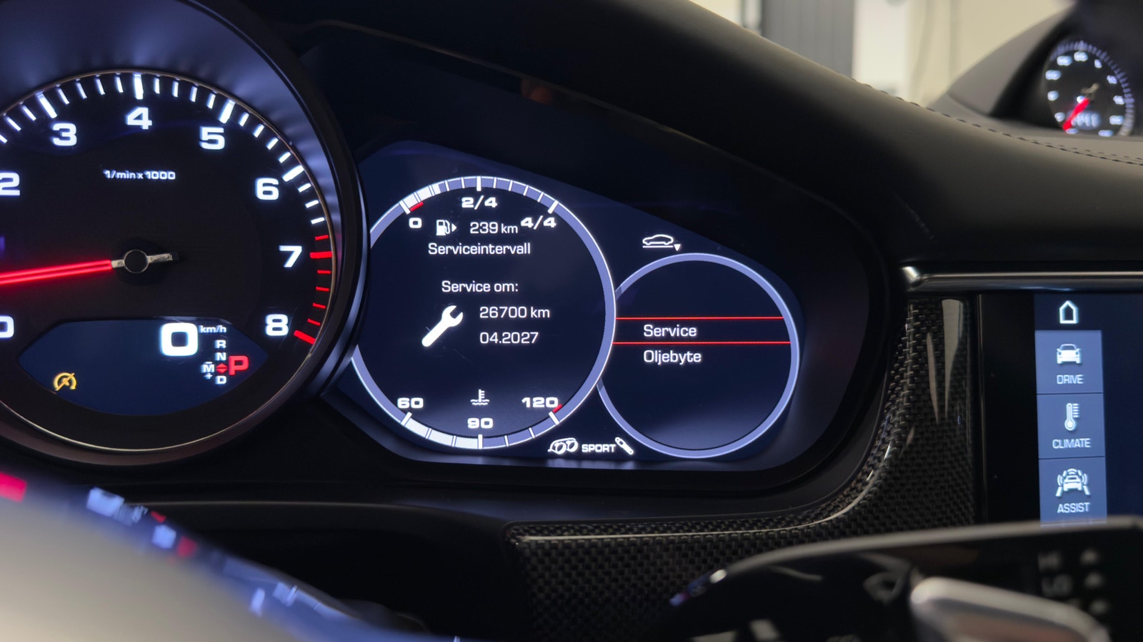 Porsche Panamera 4S PDK 440hk Sport Chrono | Se utrustning! 2017 - miniatyr 41