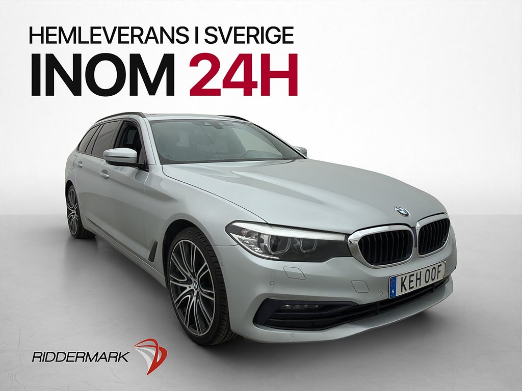 BMW 520d xDrive 190hk Sportline Kamera Drag HiFi Ambient 20"