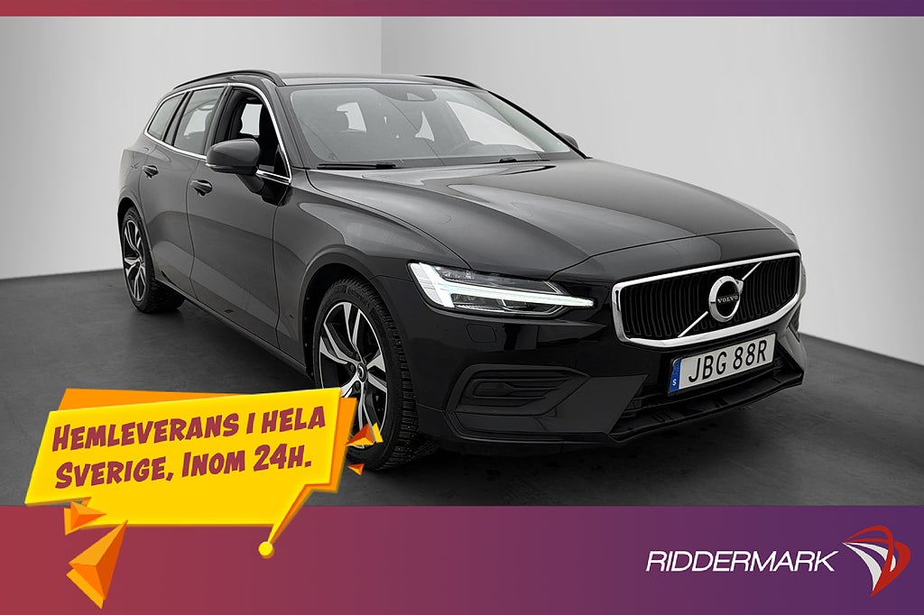 Volvo V60 B4 197hk Momentum VOC Värmare Drag Navi Carplay