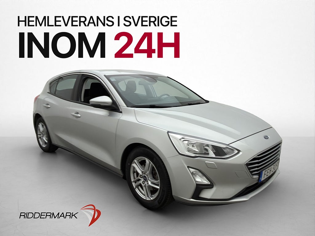 Ford Focus 1.0 100hk Trend  Rattvärme Adaptiv-Fart 2-Brukare