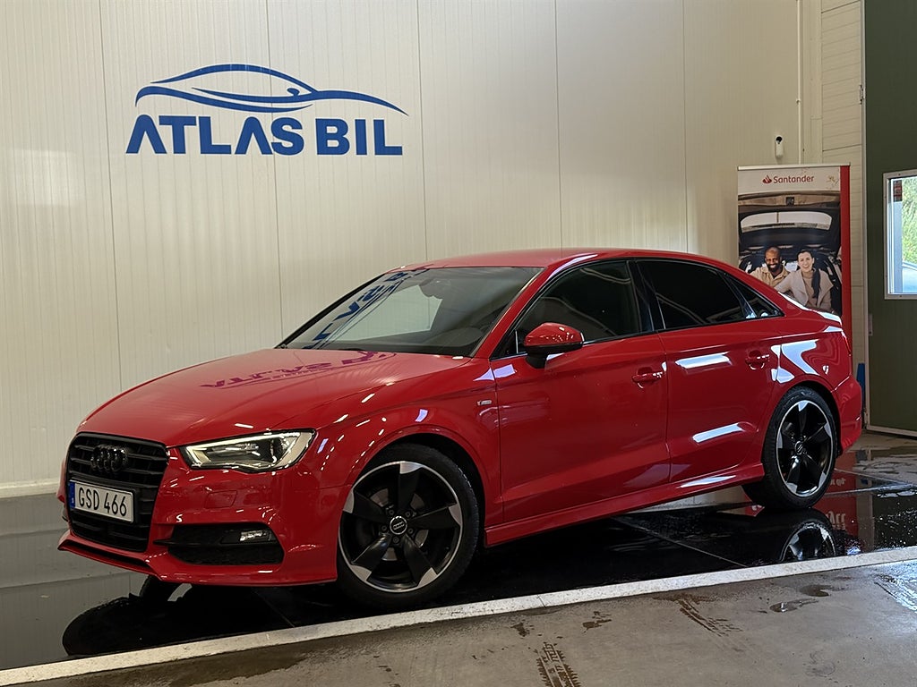 Audi A3 Sedan 2.0 TDI S Tronic 150hk S-Line/B%26O/Sensorer/CarP