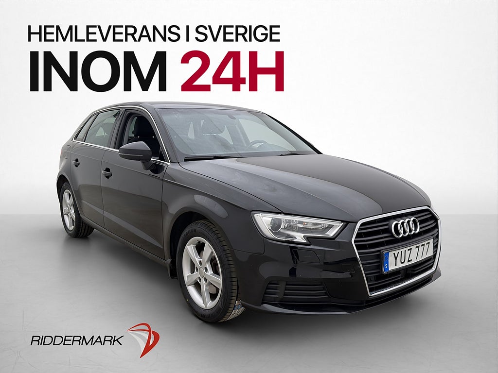 Audi A3 30 TFSI 116hk Proline P-Sensorer Adaptiv-Fart Drag