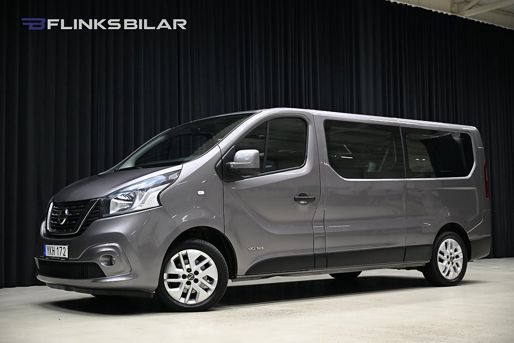 Nissan NV300 1.6 dCi Kombi 125HK L2 9-Sits|Drag|Värmare|Kamkedja