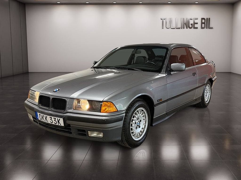 BMW 320I Coupé Manuell Helläder  Rostfri