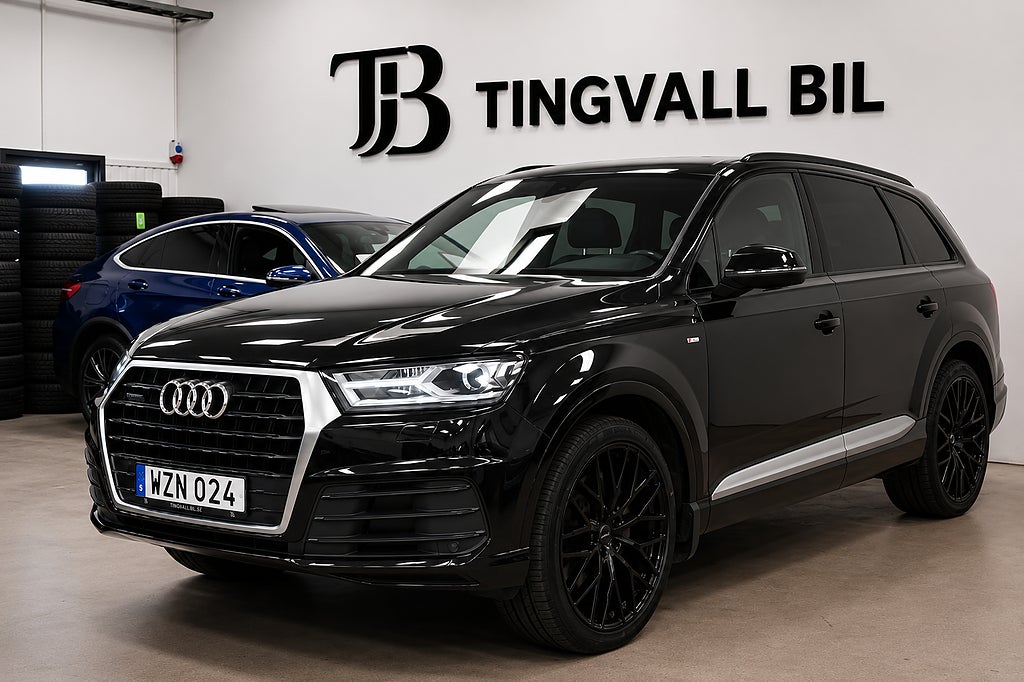 Audi Q7 3.0TDI Q ULTRA S-LINE SPORT EDITION 7-SITS VÄRMARE DRAG