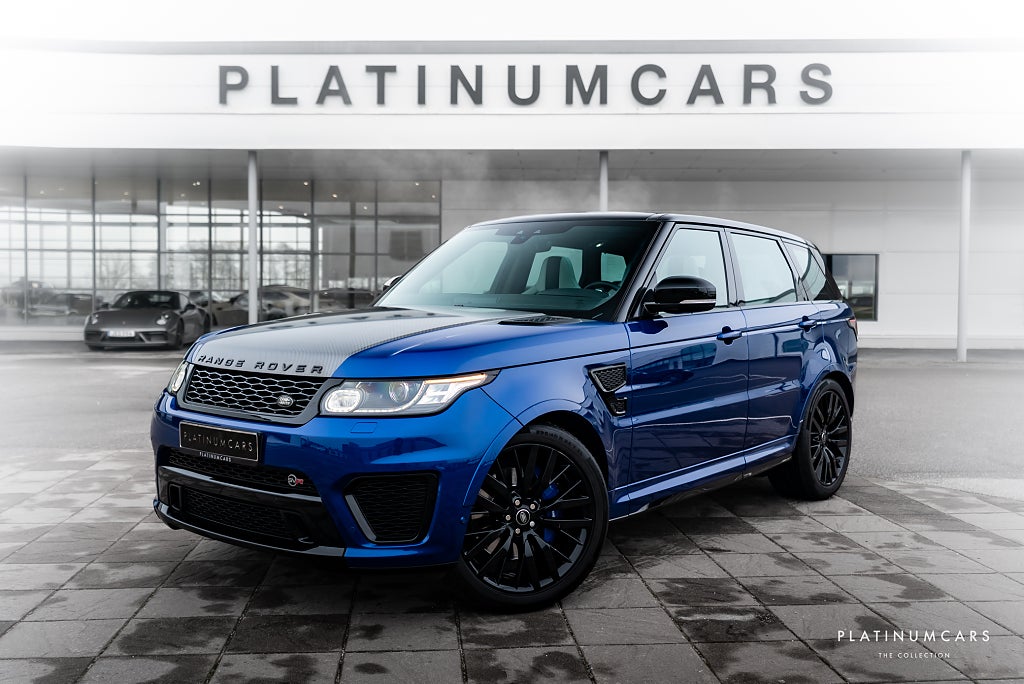 Land Rover Range Rover Sport SVR 5.0 Supercharged V8 550hk