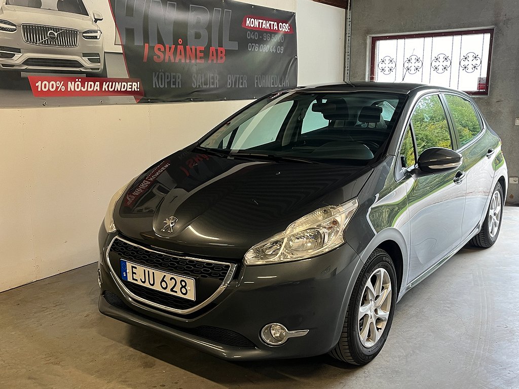 Peugeot 208 5-dörrar 1.2 VTi 2 BRUKARE 