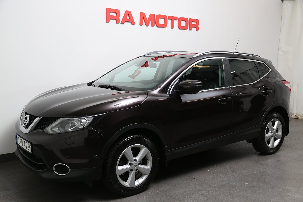 Nissan Qashqai 1,2 DIG-T Tekna Panorama Navi 360°-kamera 2015